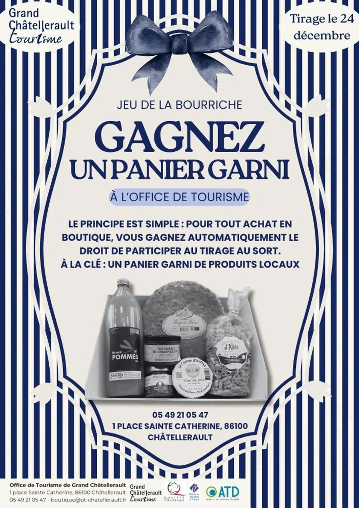 Tentez de gagner un panier garni !