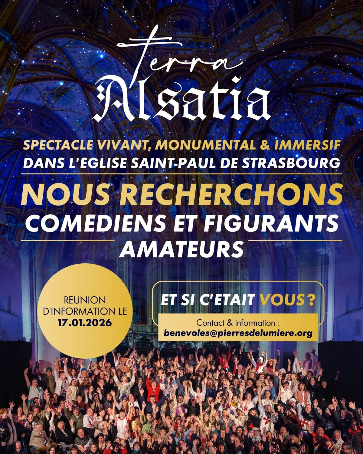 L'équipe recherche des bénévoles