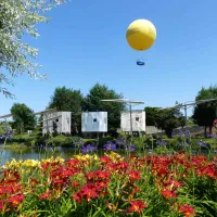 La montgolfière de Terra Botanica &copy; Terra Botanica, CC BY-SA 4.0, via Wikimedia Commons