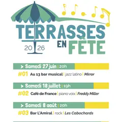 Terrasses en fête - concert surprise
