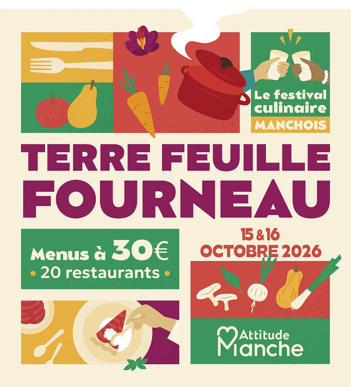 Terre, Feuille, Fourneau, le festival culinaire manchois