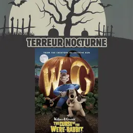 Terreur Nocturne - Projection Cinéma Casino - Wallace & Gromit