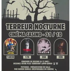 Terreur Nocturne - Projections Cinéma Casino