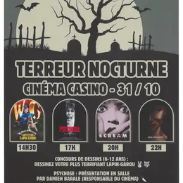 Terreur Nocturne - Projections Cinéma Casino