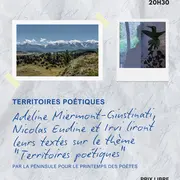 Territoires poétiques - Une proposition de La Péninsule pour le Printemps des Poètes | Bar de L’Autre Lieu