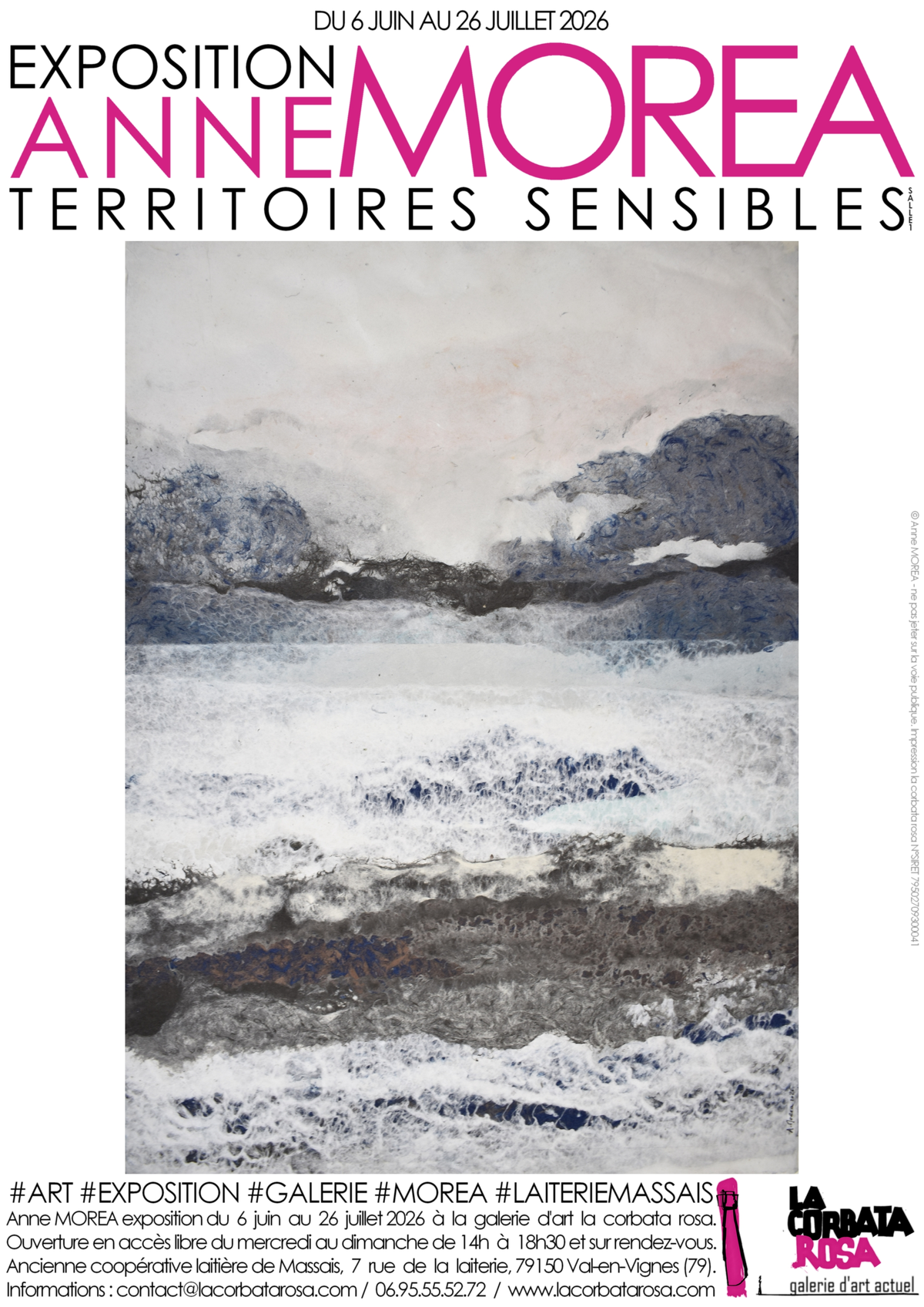 Territoires Sensibles exposition d'Anne Morea