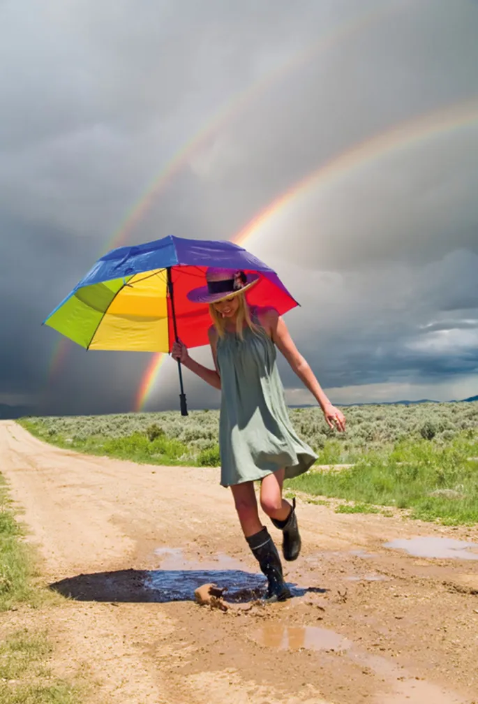 Etes-vous du genre à chanter sous la pluie et à jouer dans la gadoue?