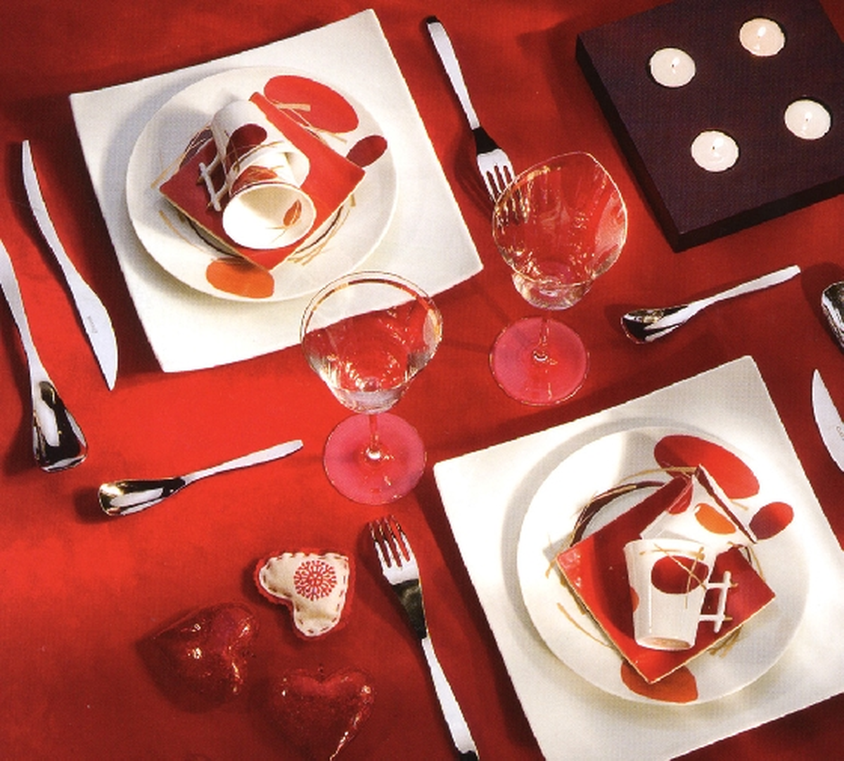 Tête à tête romantique