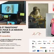 Textiles et traditions La Micro-Folie à la Maison du Fil au Tartan