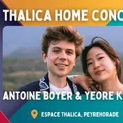 Thalica Home Concerts : Antoine Boyer et Yeore Kim (Jazz)