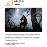 Thalica Home Concerts : Idriss agnel (néo-folk)
