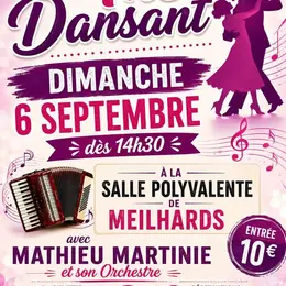 Thé dansant à Meilhards