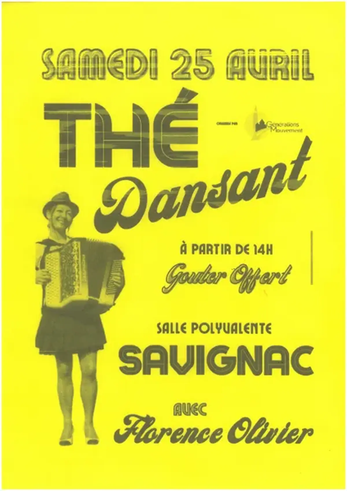 Thé dansant à Savignac
