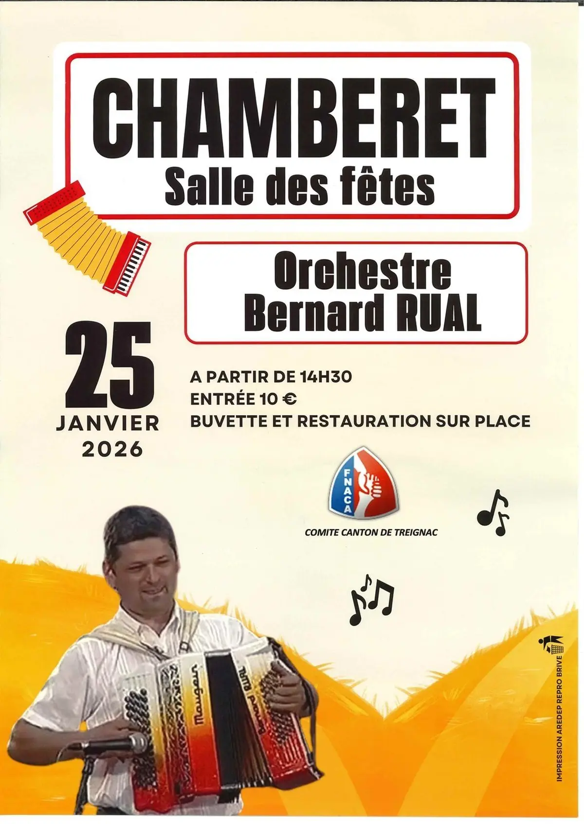 Thé Dansant Animé par l'Orchestre Bernard Rual