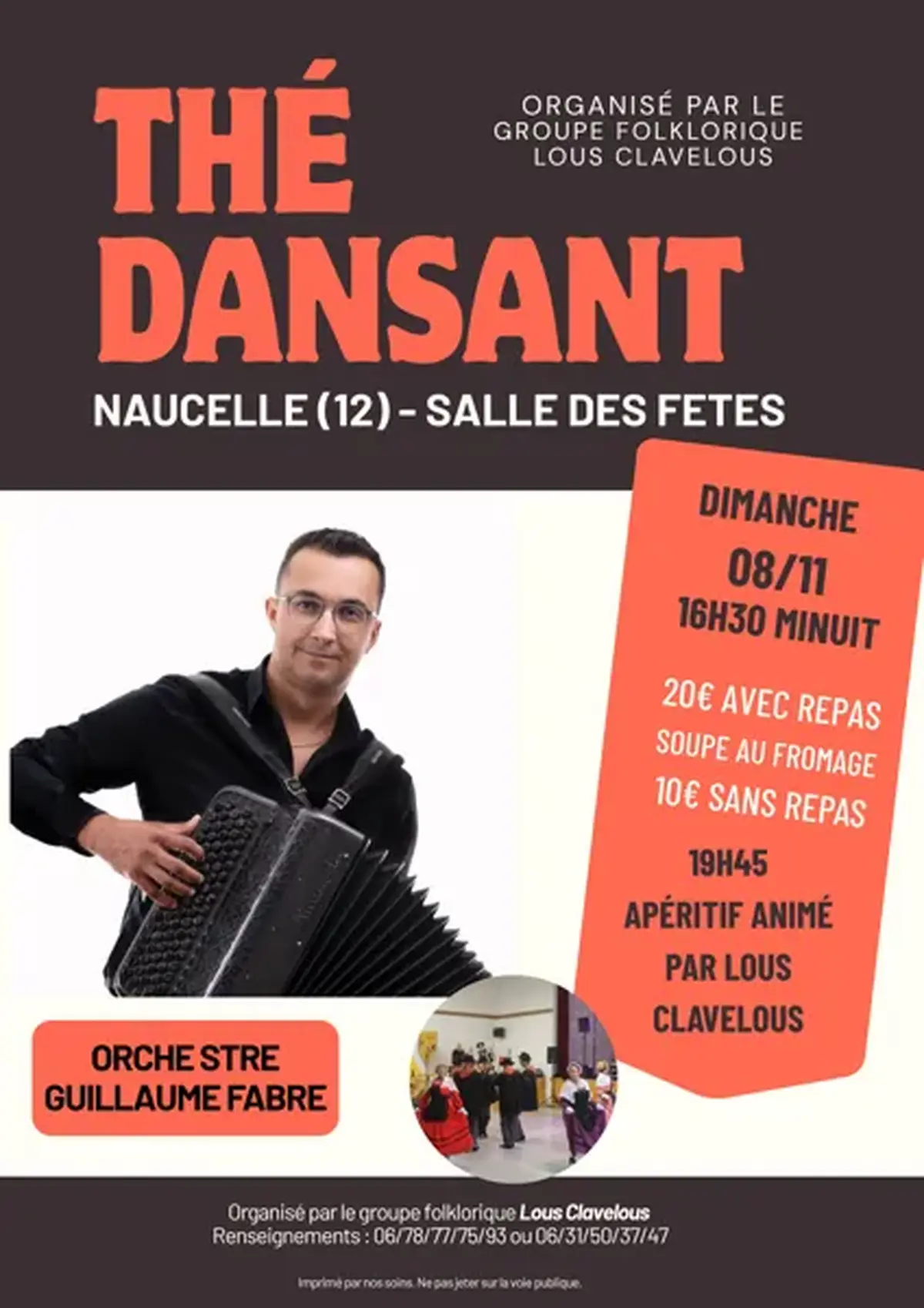 Thé dansant avec Lous Clavelous