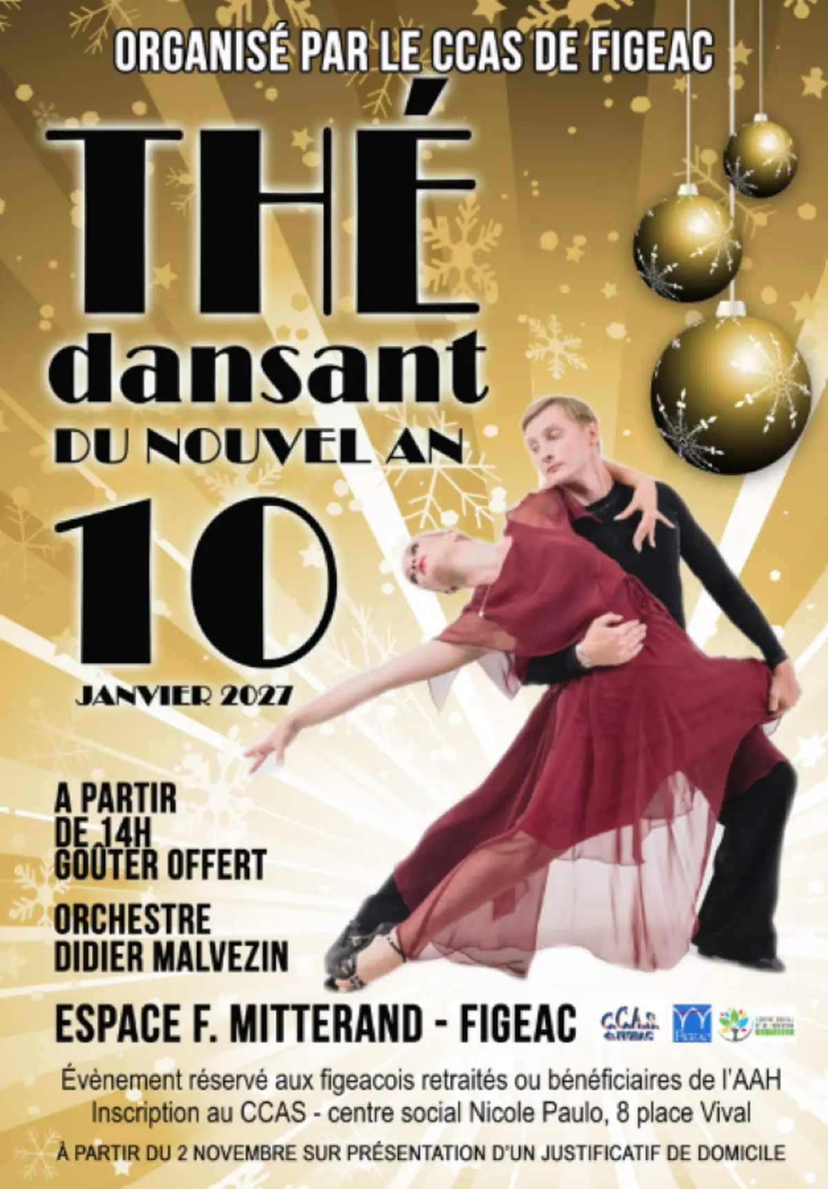 Thé dansant du CCAS à Figeac