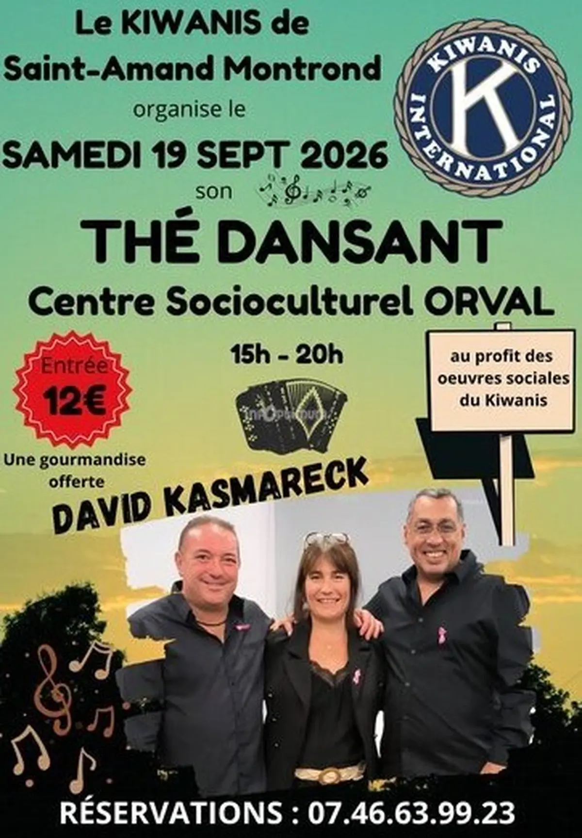 Thé dansant du Kiwanis Club
