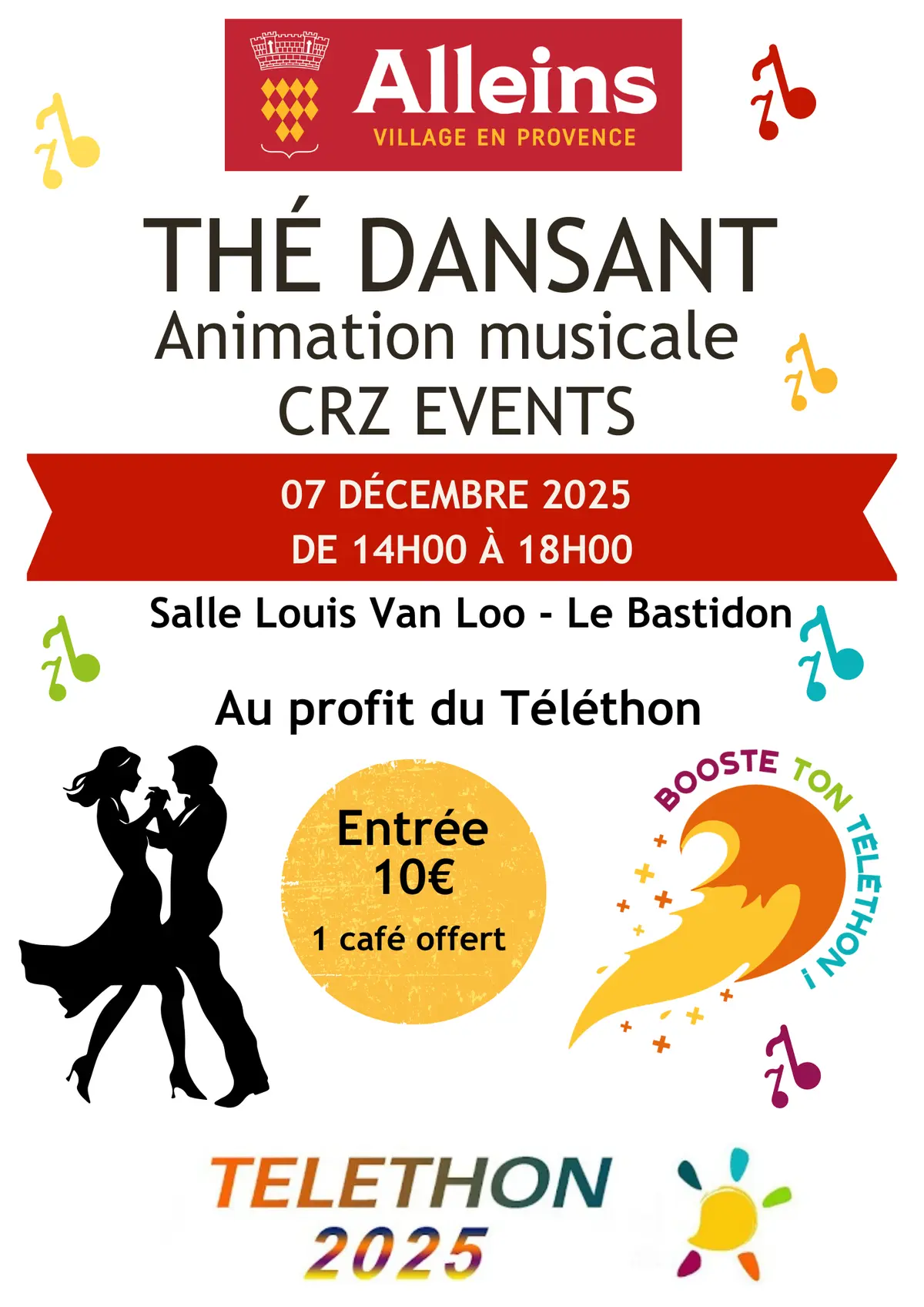 Thé dansant du Téléthon