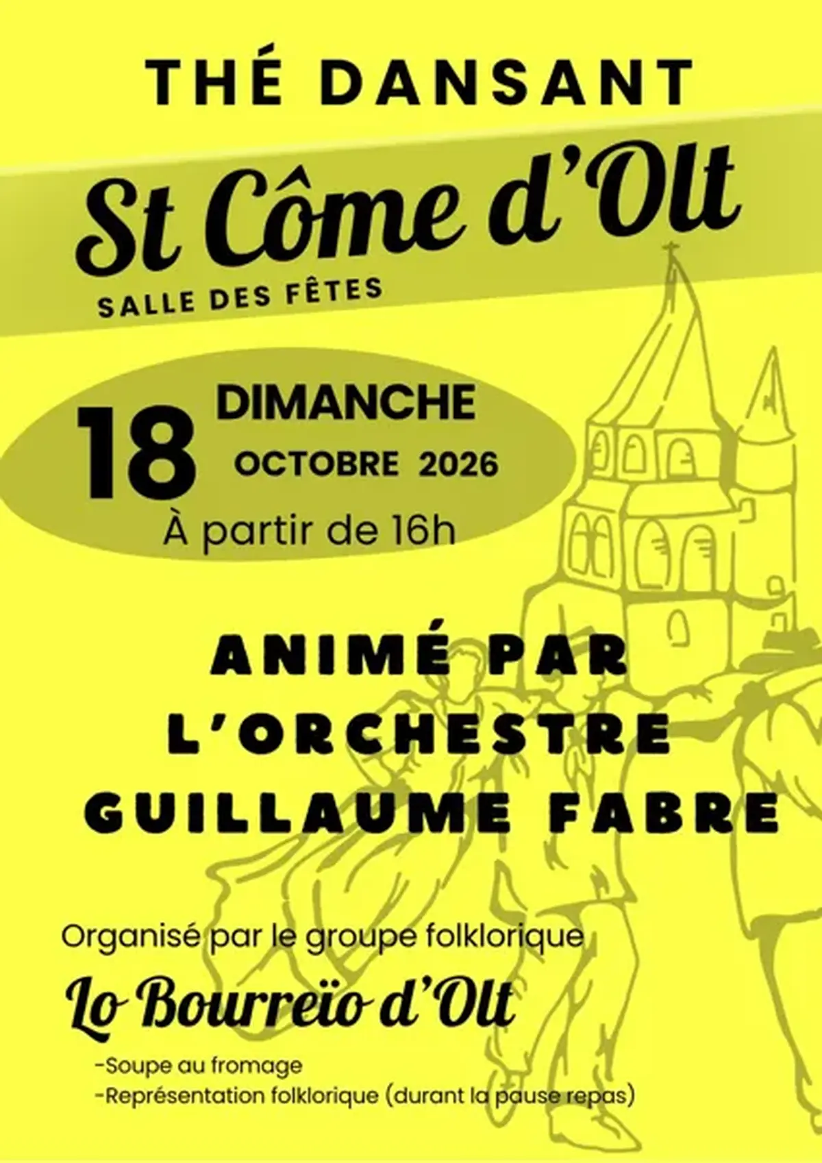 Thé dansant & Soupe au fromage avec Lo Boureïo d'Olt