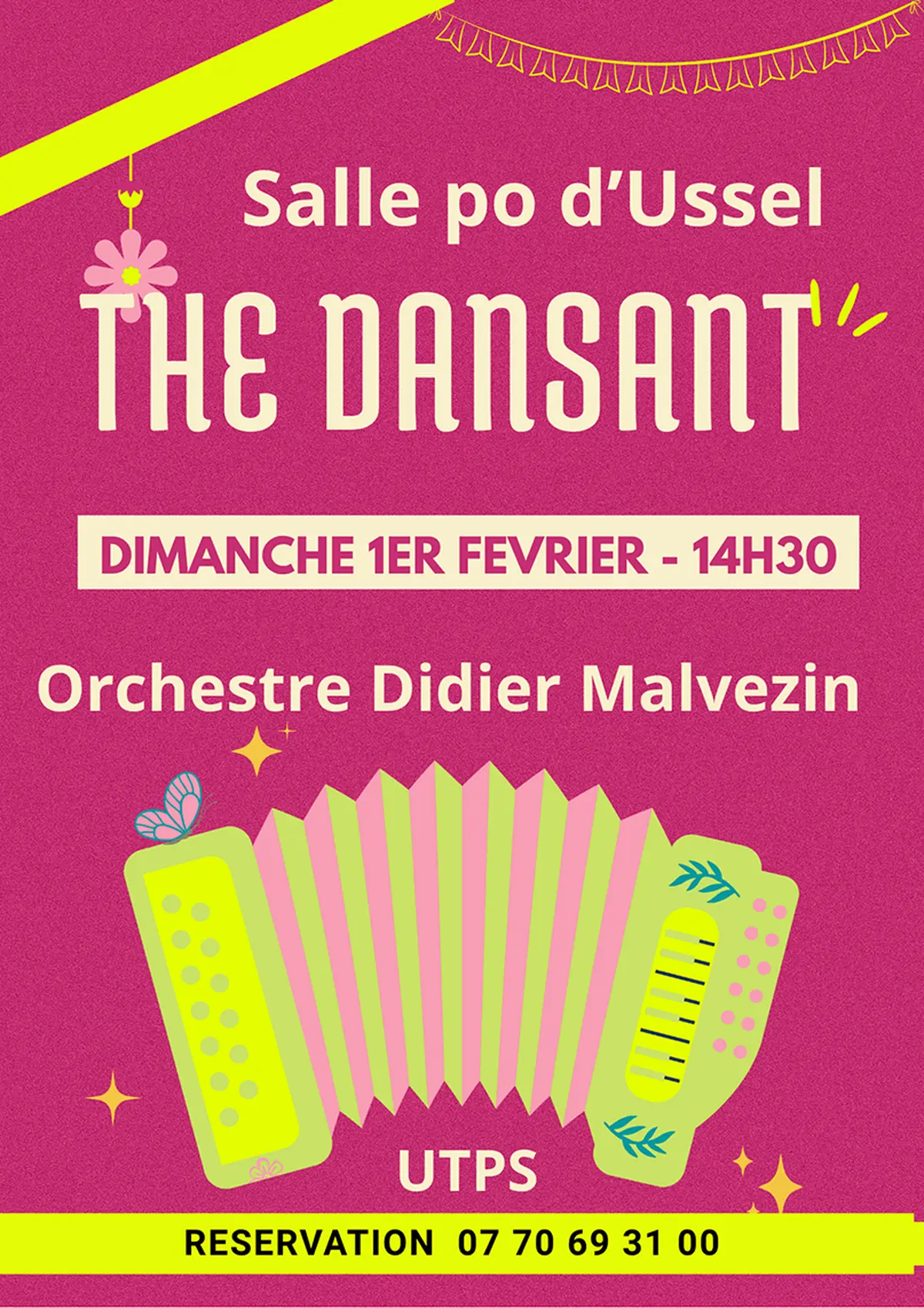 Thé dansant orchestre Didier Malvezin