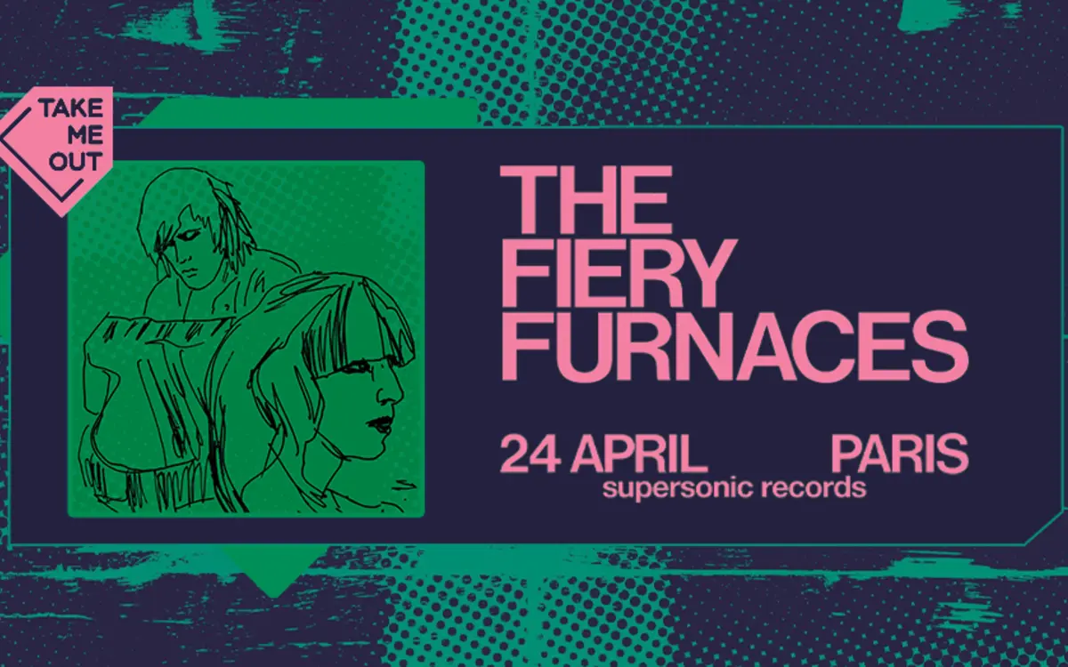 The Fiery Furnaces en concert (côté Records)
