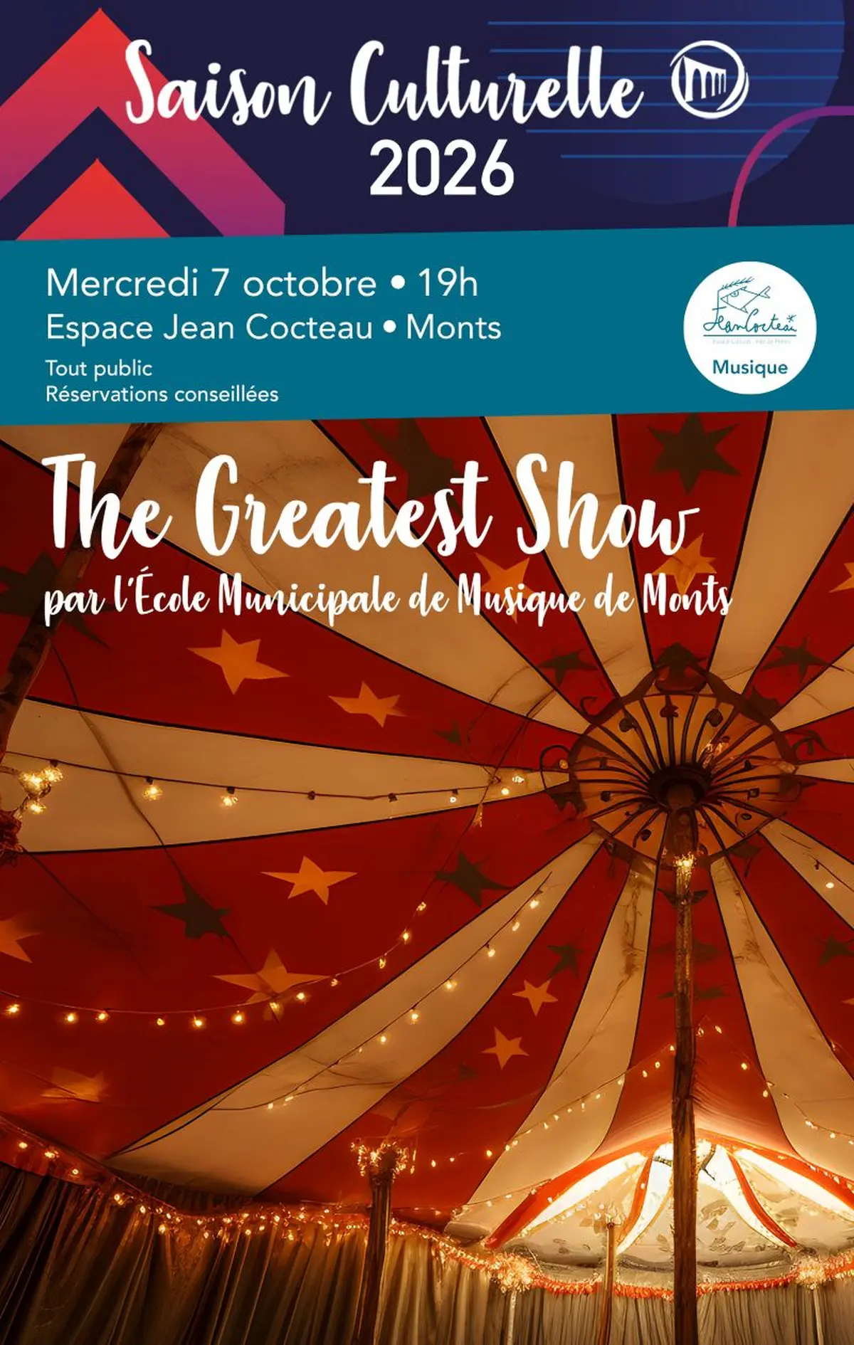 The Greatest Show par l'École Municipale de Musique