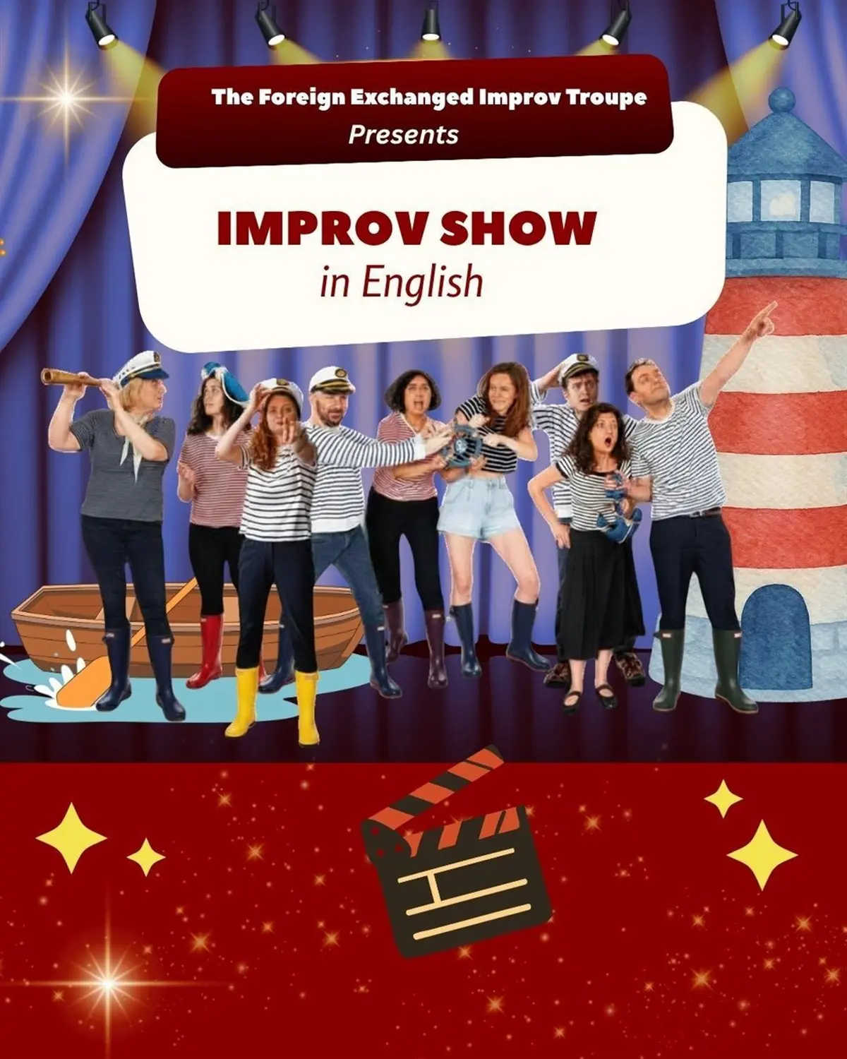 The Improv Show in English, by Foreign Exchanged