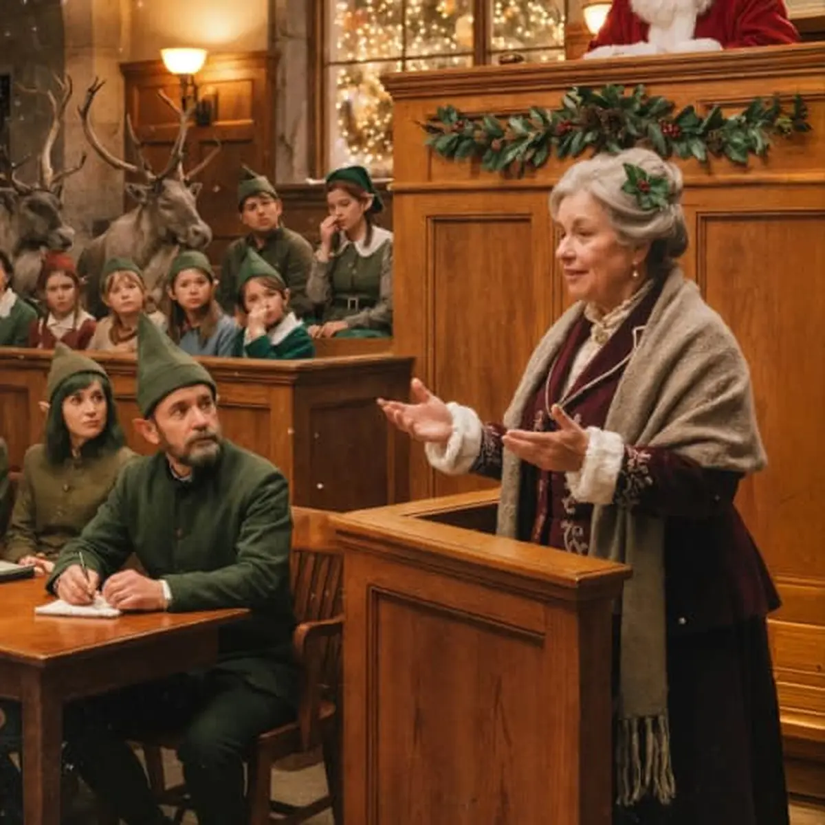 The Jury Experience – Le procès du syndicat des lutins : qui a gâché Noël ?