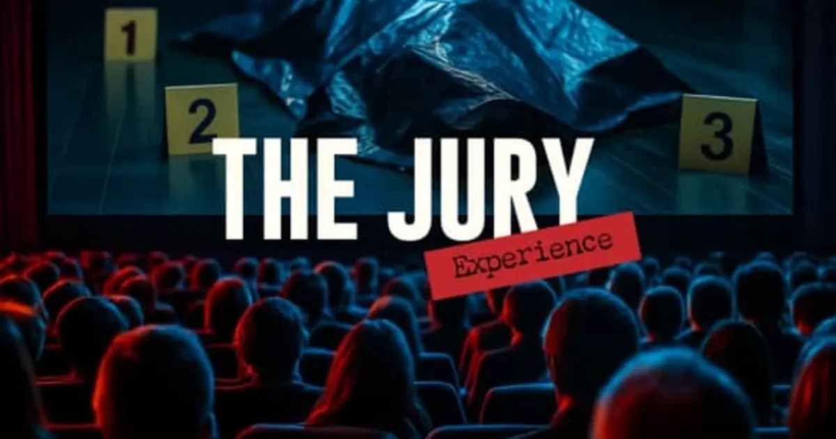 The Jury Experience : Meurtre à un million de dollars ou toile de mensonges?