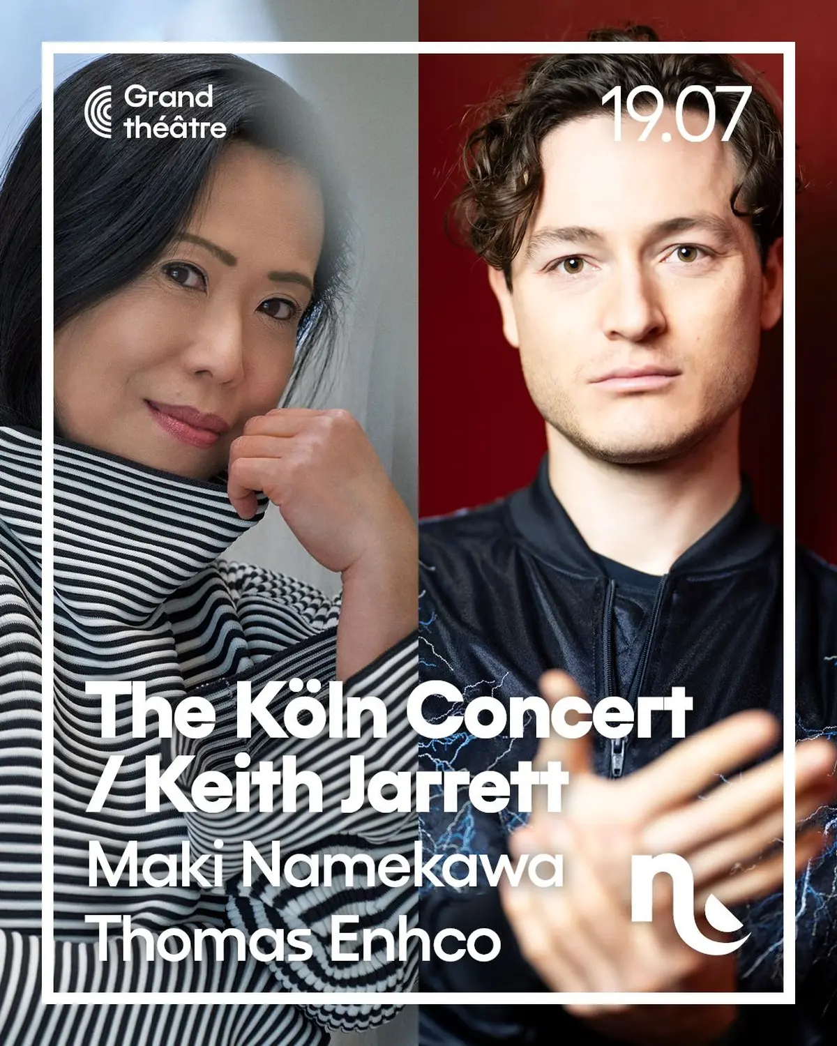 L'album de Keith Jarrett The Köln Concert réinterprété par Maki Namekawa et Thomas Enhco