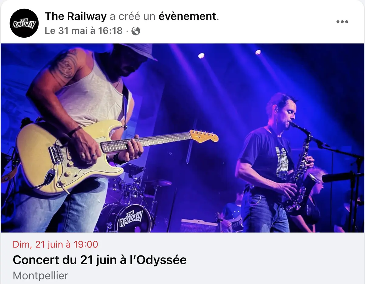 The Railway - concert du 21 juin