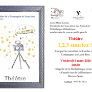 Théâtre - 1, 2, 3, souriez !