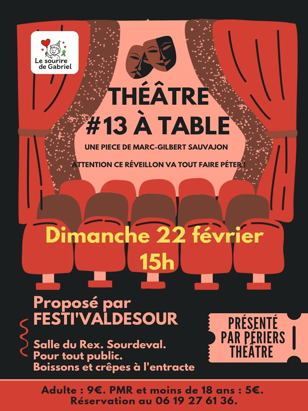 Théâtre 13 à table