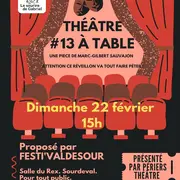 Théâtre 13 à table