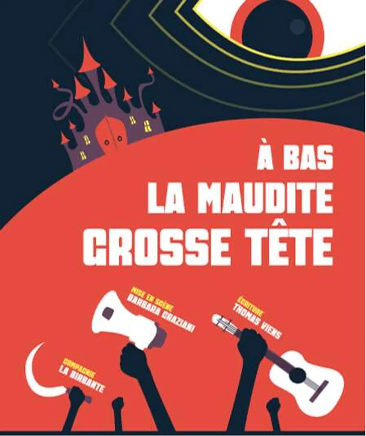 Théâtre A bas la maudite grosse tête
