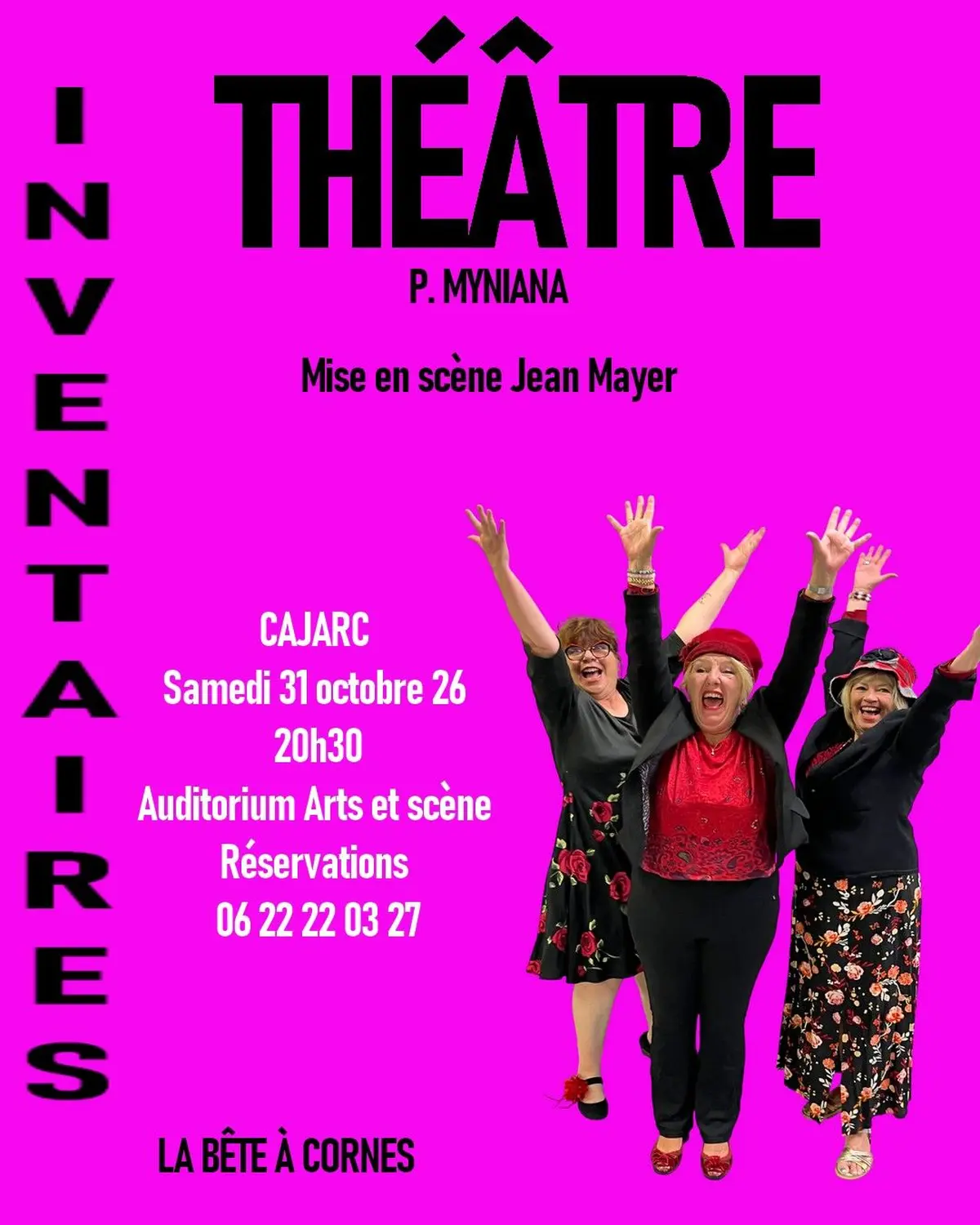 Théâtre à Cajarc : Inventaires