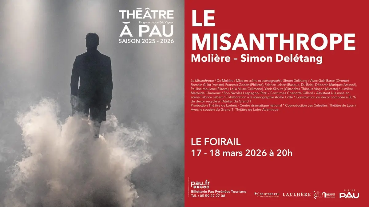 Théâtre à Pau - Le Misanthrope