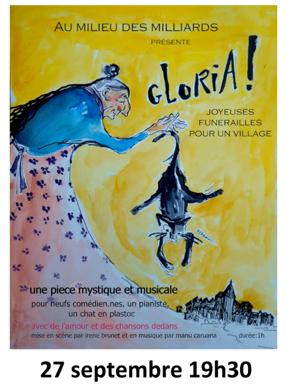 Théâtre à Saint-Perdoux : Gloria