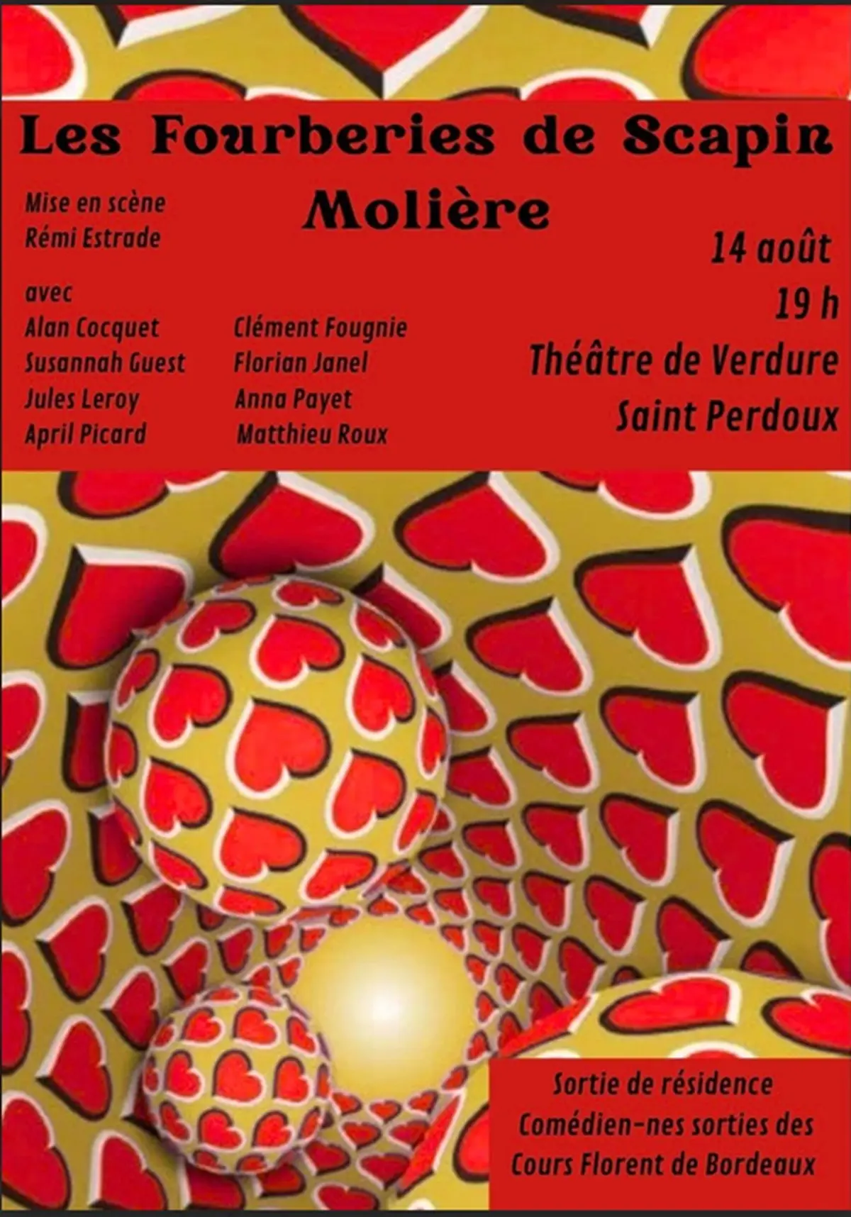 Théâtre à Saint-Perdoux : Les fourberies de Scapin