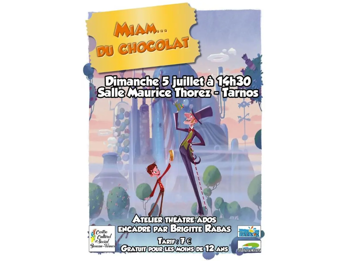 Théâtre ado Miam...du chocolat