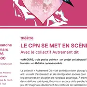 Théâtre - AMOURS, trois petits points