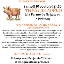 Théâtre apéro à la ferme