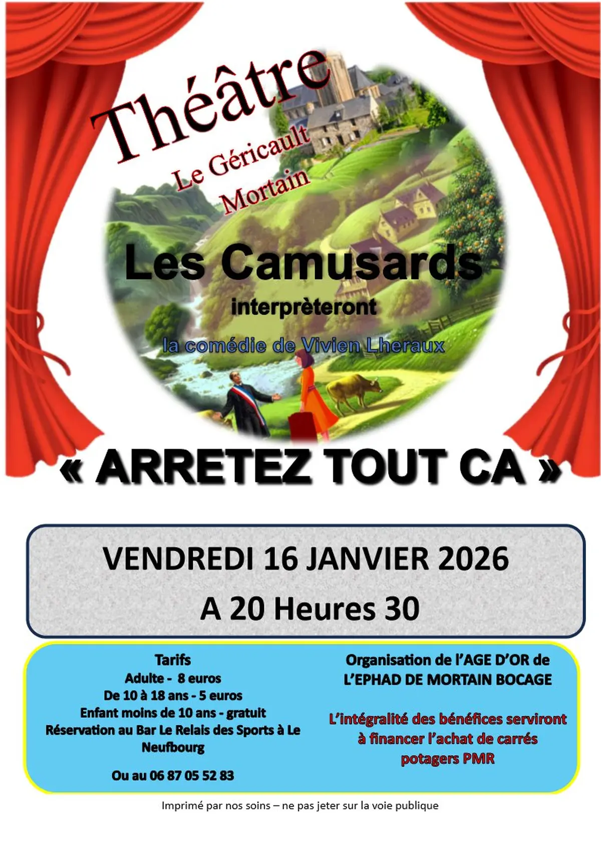 Théâtre Arrêtez tout ça !