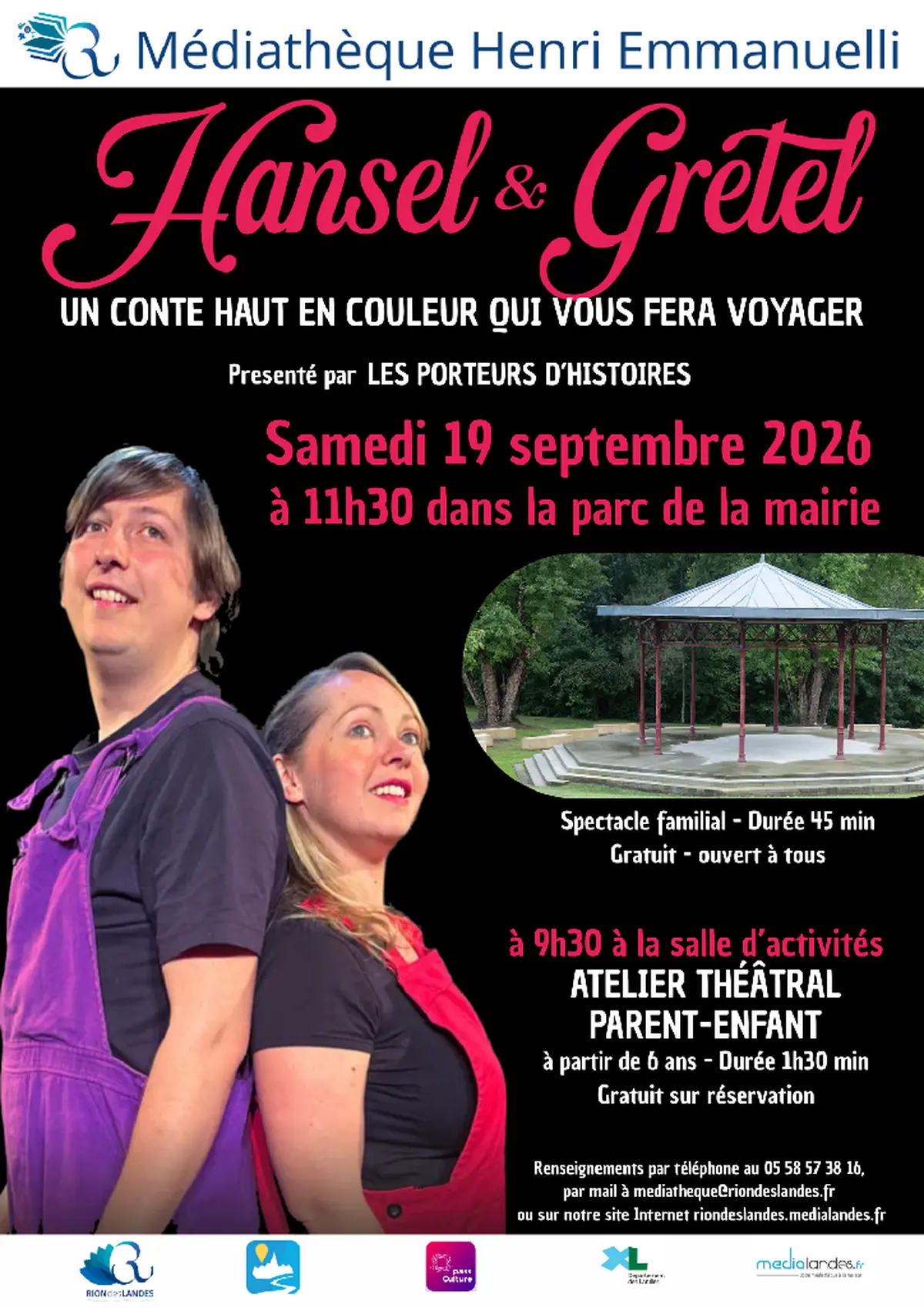 Théatre : Atelier Parent Enfant