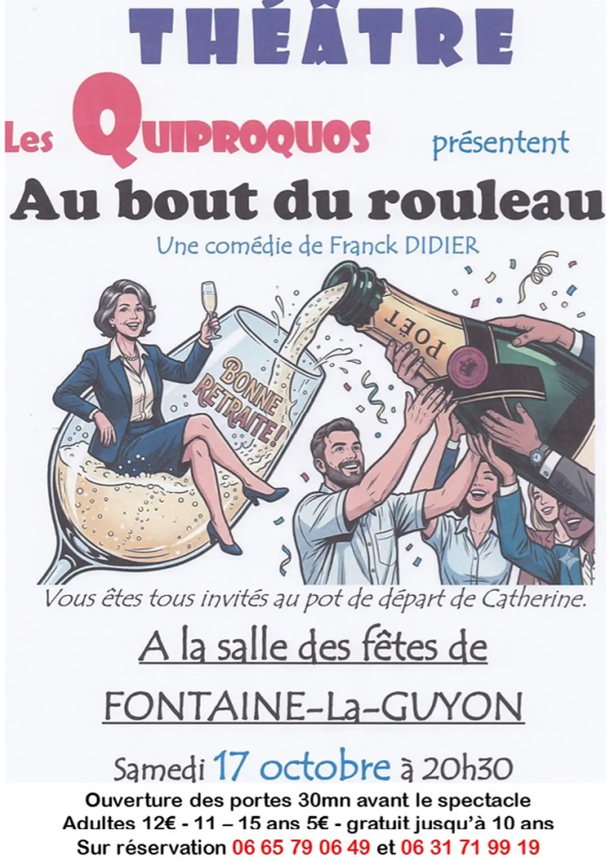 Théâtre : Au bout du rouleau