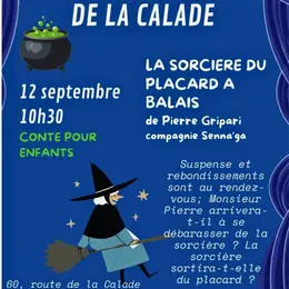 Théâtre au Château - la sorcière du placard à balai