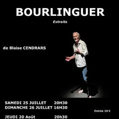 Théâtre au Miroir - Bourlinguer de Blaise Cendrars