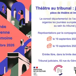 Théâtre au tribunal : justice en scène - JEP 2026