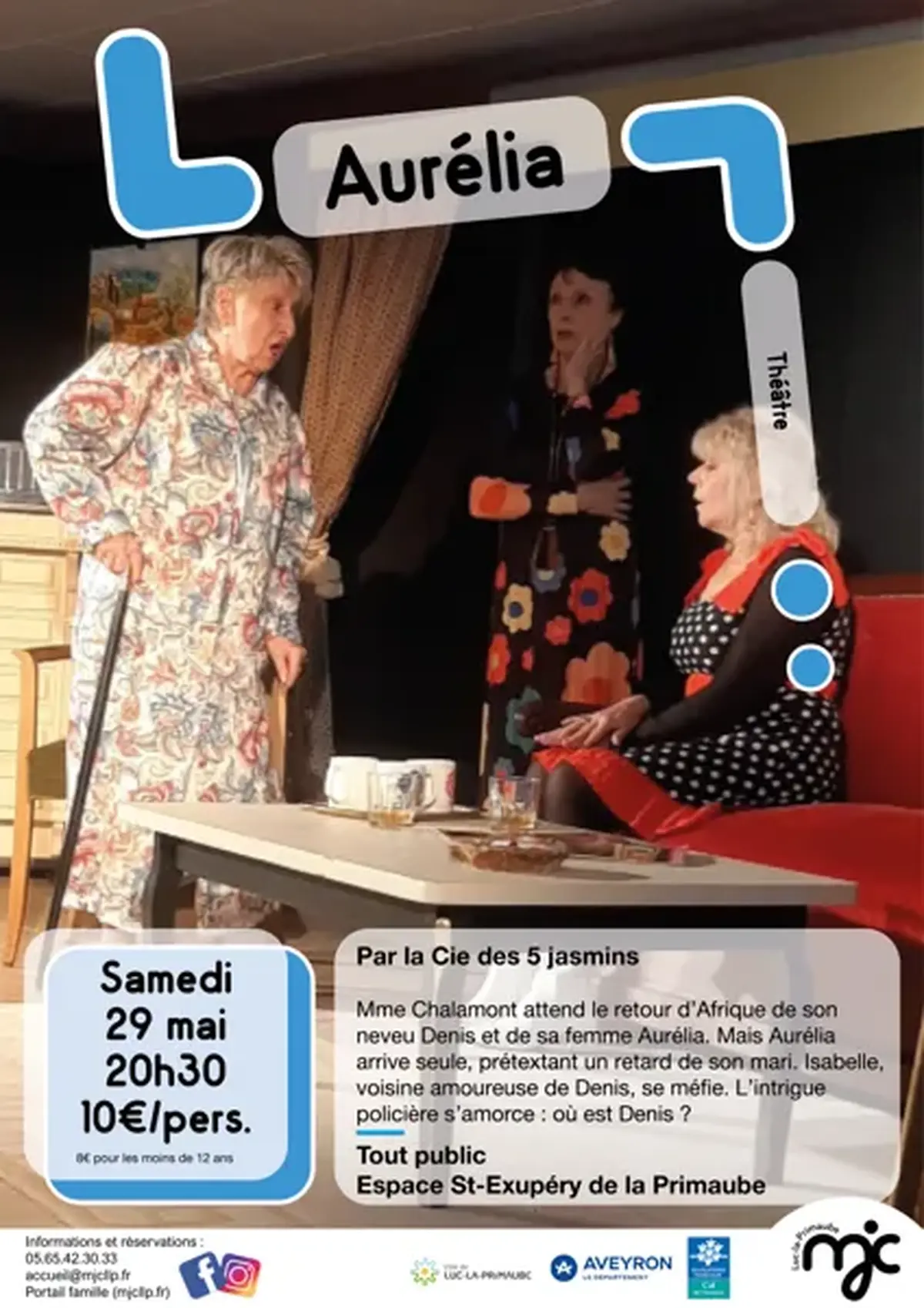 Théâtre : Aurélia