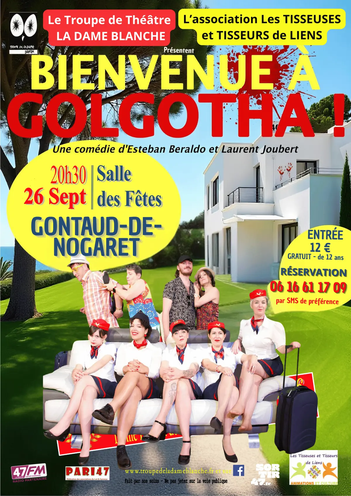 Théâtre - Bienvenue à Golgotha !